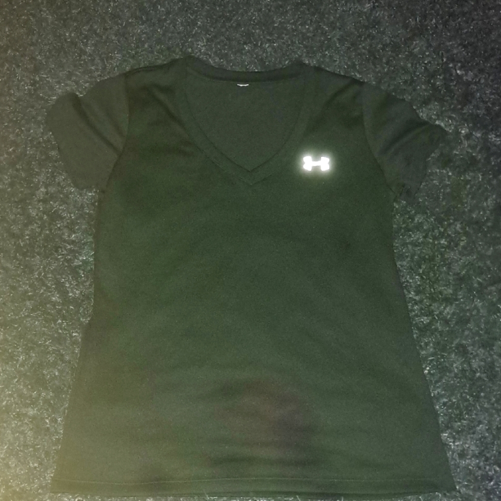 Under Armour Black Short Sleeve Tee Performance Fit